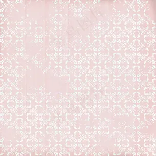 粉色背景与白色花纹图片