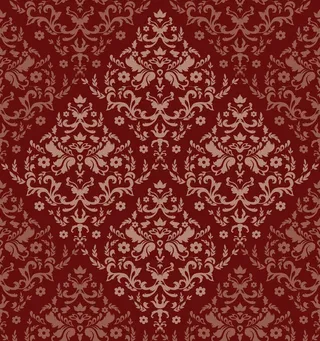 绫无缝图案矢量插图