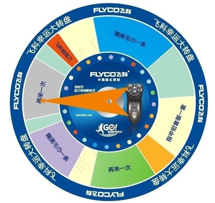 转盘图片cdr矢量模版下载