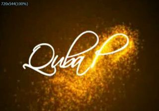 一笔一笔写出字来的AE模板