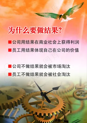 为什么要做结果展板