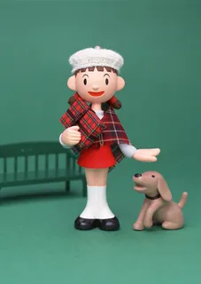 小女孩与小狗图片 小女孩与小狗图片