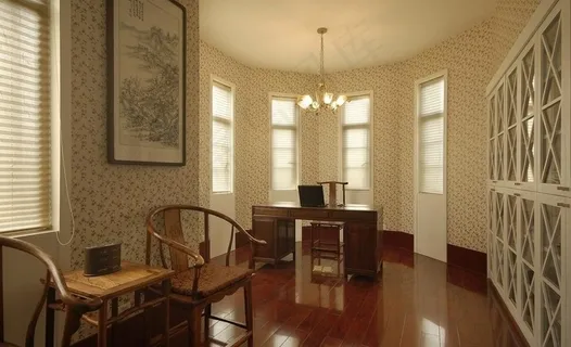 中式别墅效果图图片 中式别墅效果图图片