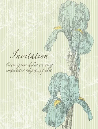 婚礼请柬背景图片