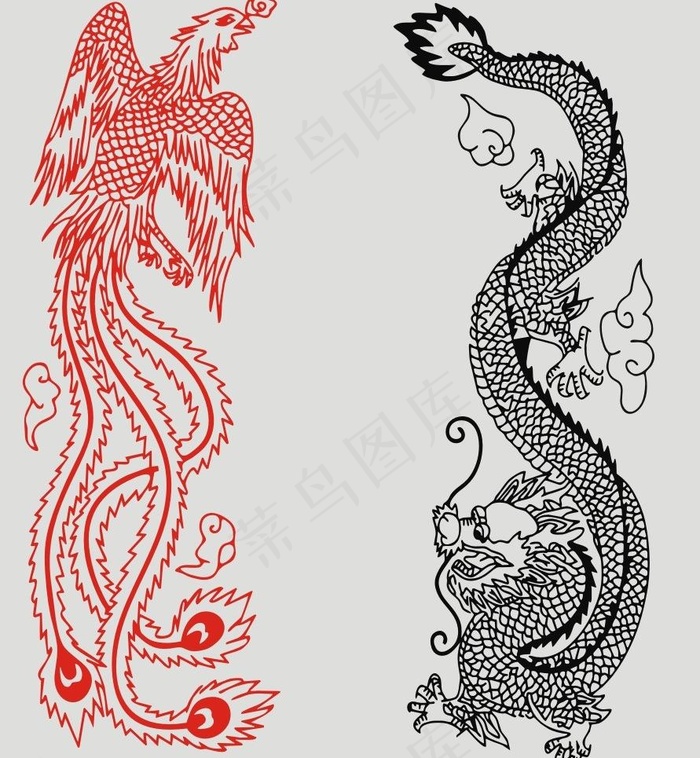 龙凤图片