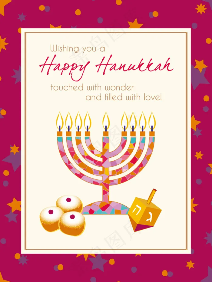 烛台海报设计eps,ai矢量模版下载