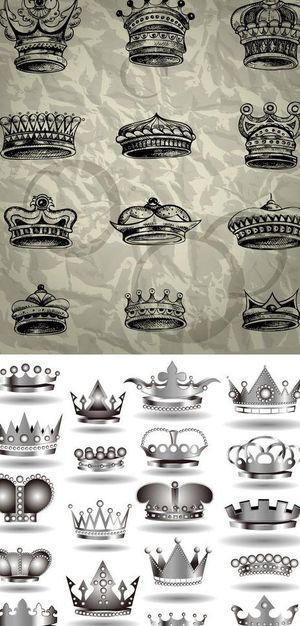 精致欧式皇冠设计图片