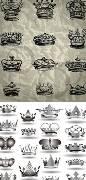 精致欧式皇冠设计图片