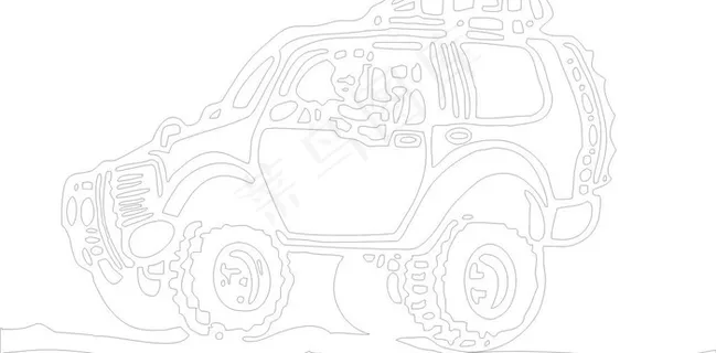 越野车贴 越野车贴