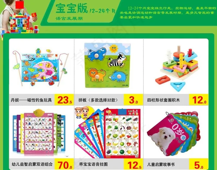 网店模板图片psd模版下载