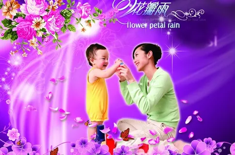 花瓣雨图片 花瓣雨图片