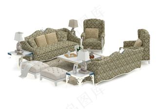 客厅素材模板下载