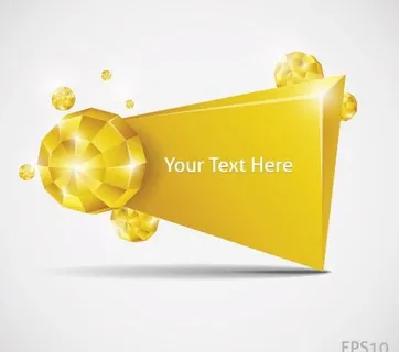 超酷立体图形矢量素材