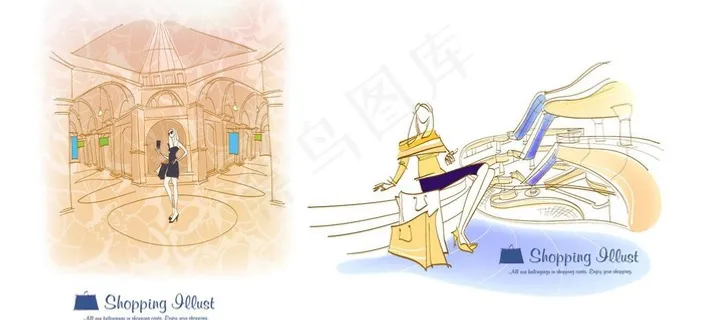 时尚购物图片