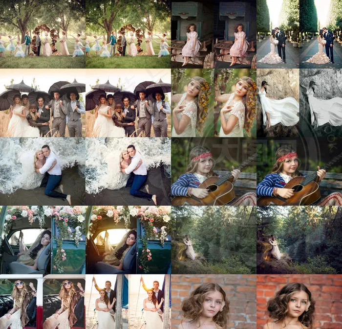 国外GTG*高端影楼后期调色动作