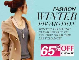 时尚女装海报促销图