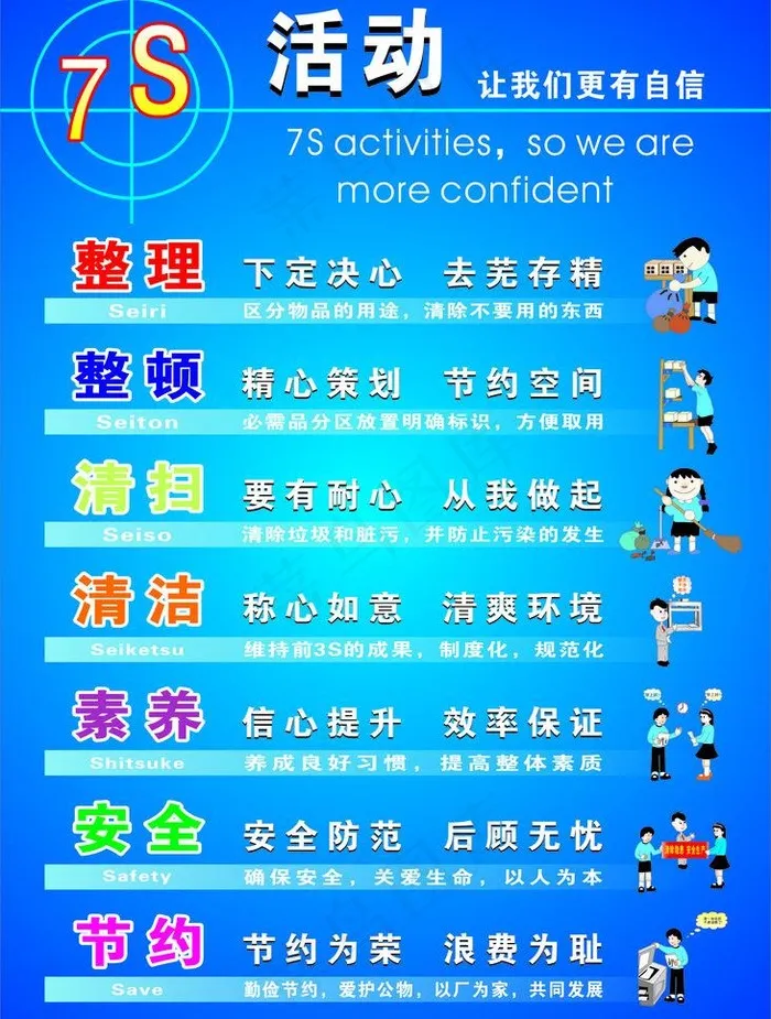 7s活动图片cdr矢量模版下载