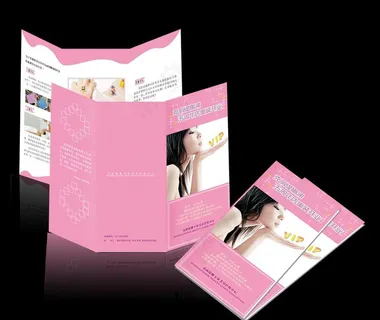 美容宣传单图片