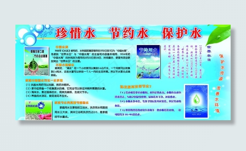 节约用水图片