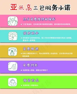 三包服务承诺图片