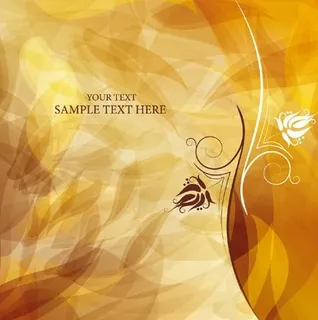 棕色装饰卡片矢量素材