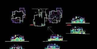 二层别墅平面大样图