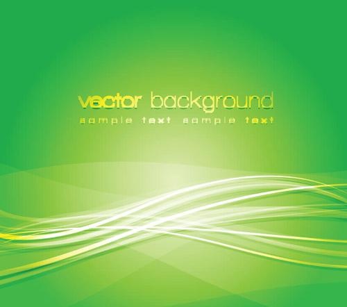 绿色抽象背景矢量