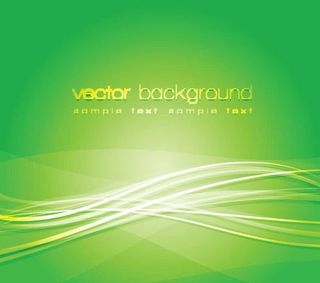 绿色抽象背景矢量
