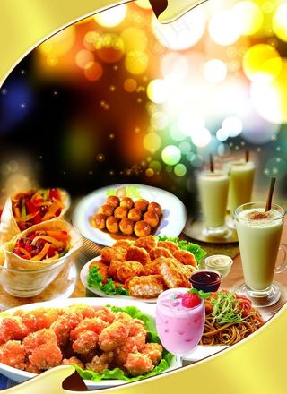 美食海报图片
