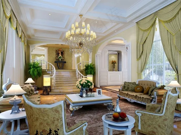 欧式风格装修设计效果图