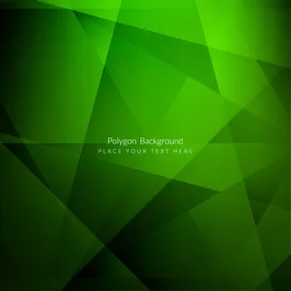 绿色多边形背景设计