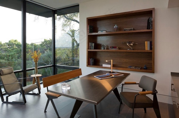 书房装修设计效果图