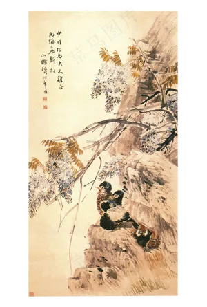 任伯年画图片