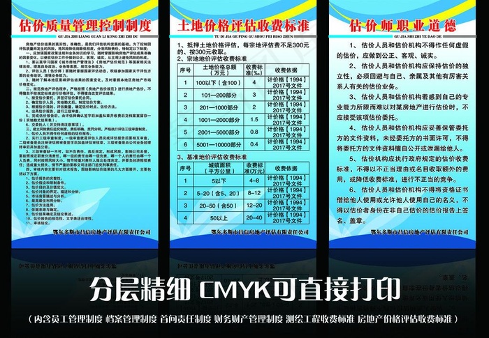 评估公司制度展板图片(5669X4252(DPI:72))psd模版下载