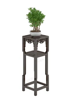 方形花几模型素材