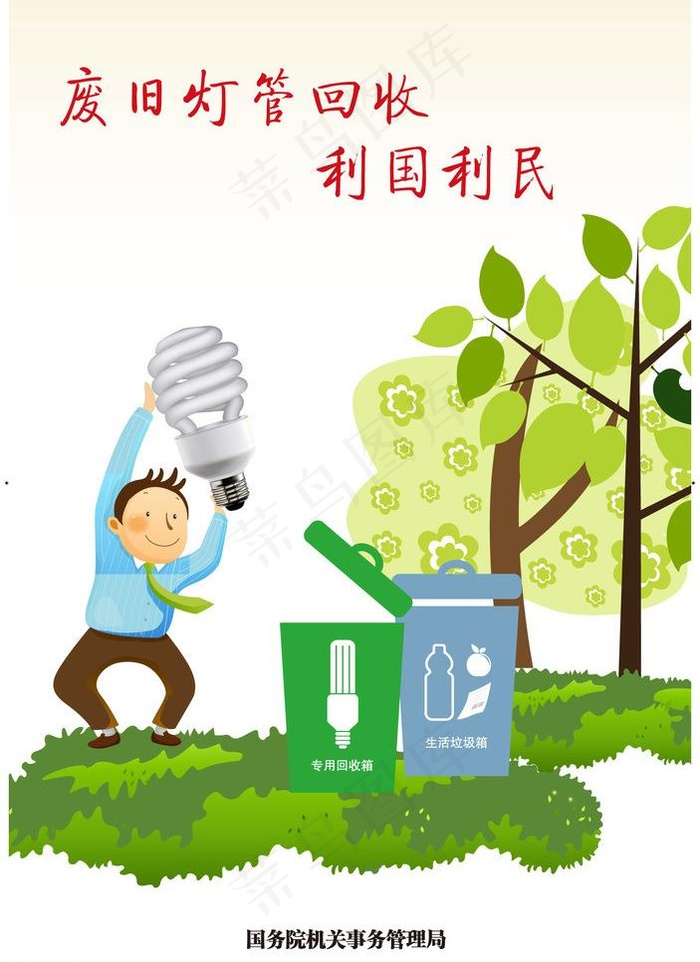 废旧灯管回收 环保图片