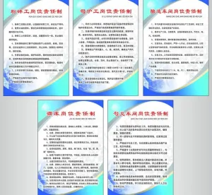 制度展牌图片
