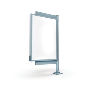 空白广告牌08-高清图片