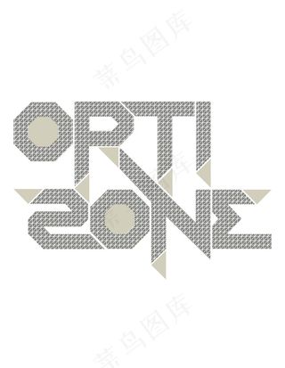 文字组合T恤图案设计