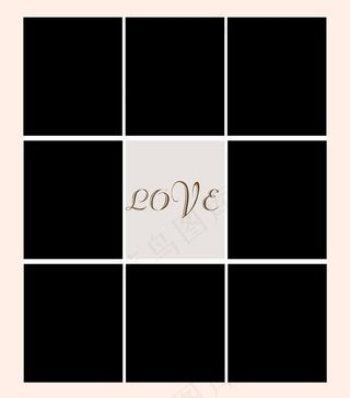 love九宫格图片