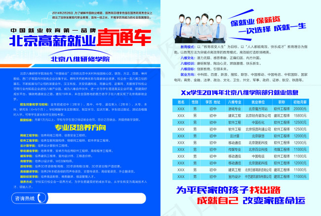 高薪就业直通车