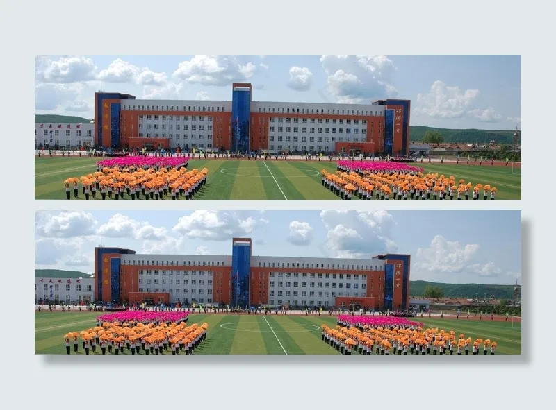 运动会团体操表演图片