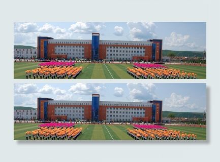 运动会团体操表演图片