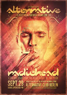 Alternative创意海报素材...