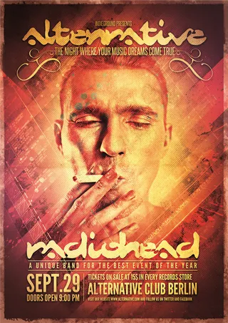 Alternative创意海报素材...