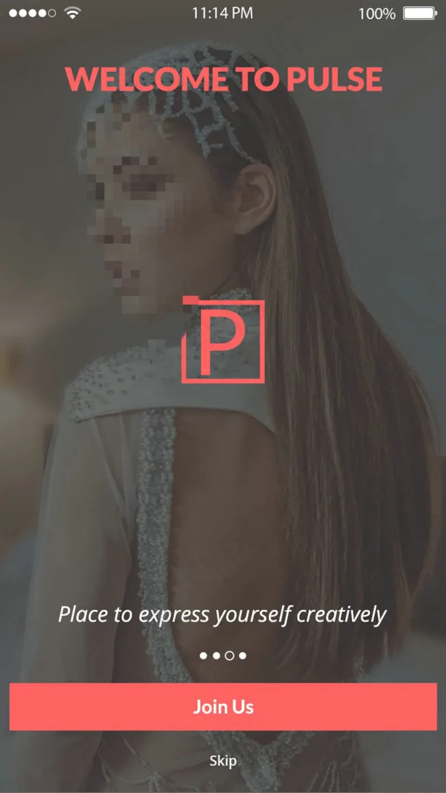 手机网页界面psd模版下载