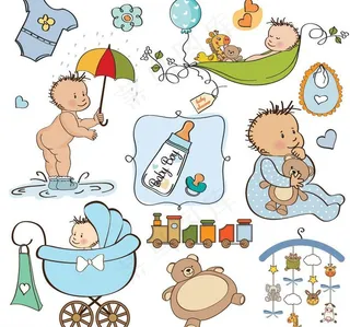 可爱婴儿宝宝玩具用品图片