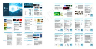 蓝色风格企业画册