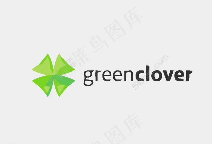 四叶草logo图片ai矢量模版下载
