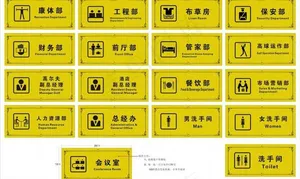 门牌标识牌图片